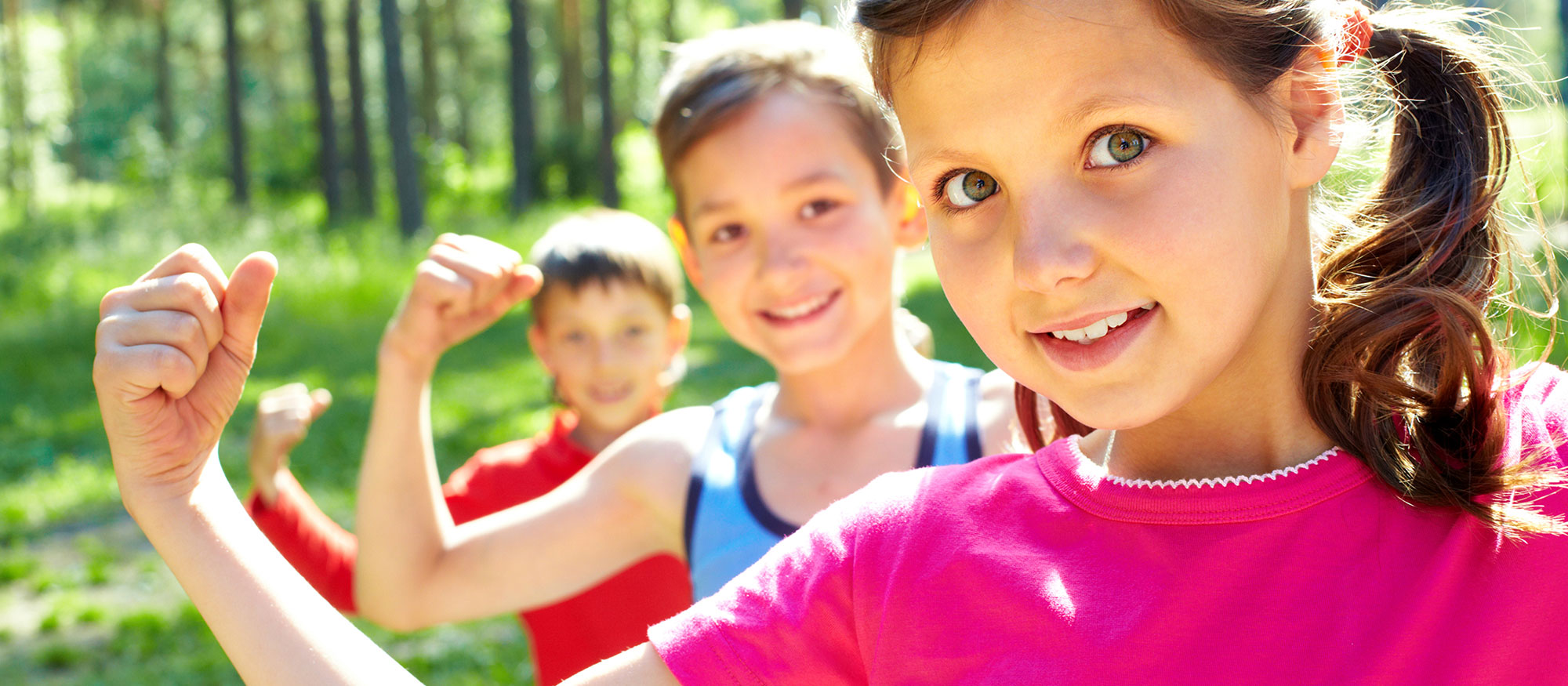 smiling kids