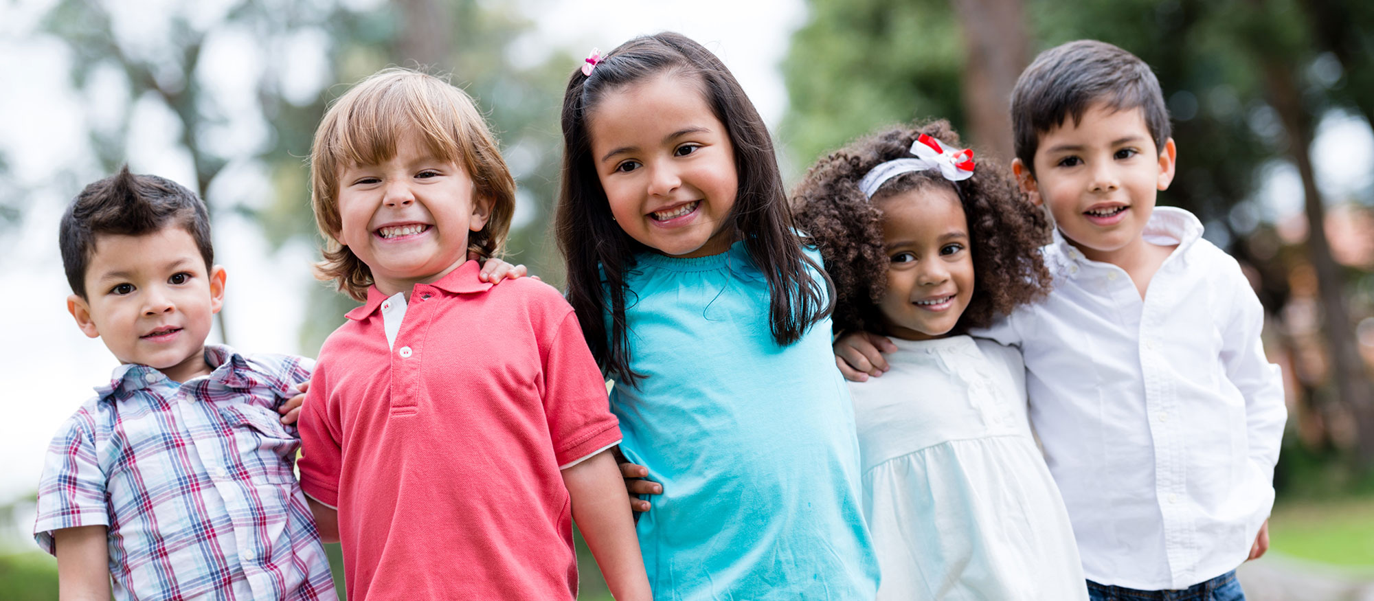 smiling kids